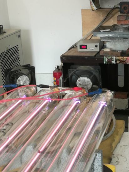 600W CO2 Лазерная трубка для резки нержавеющей стали