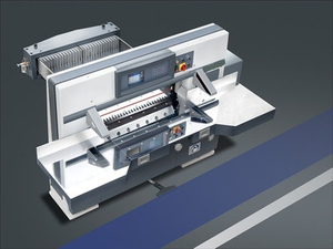 Cortadora de papel hidráulica doble computarizada