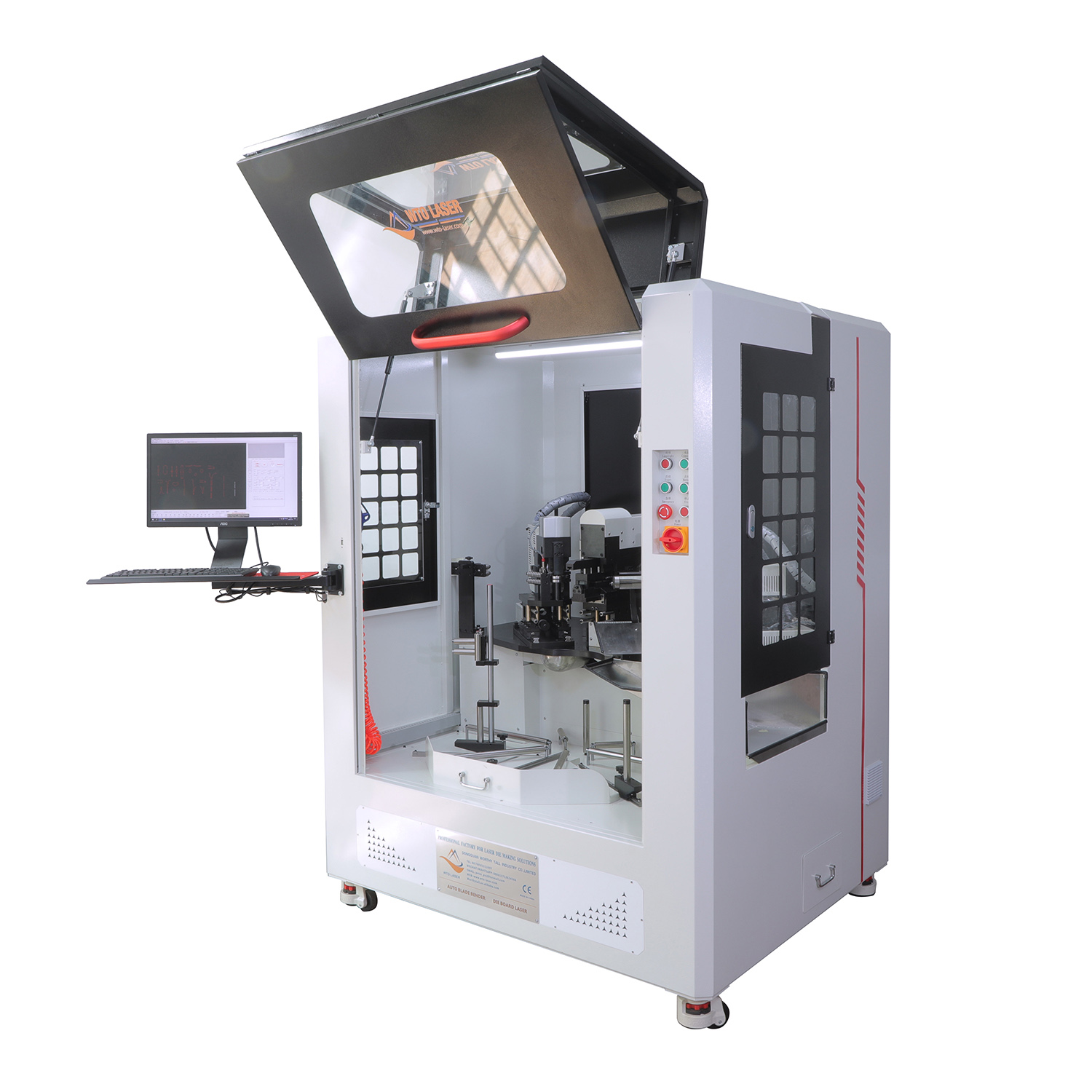 WT-RB Ротационный станок с ЧПУ для изготовления стальных линеек Роторный гибочный станок для изготовления штампов